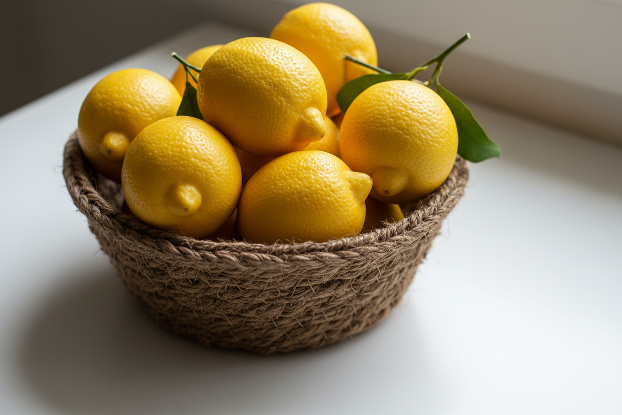 When life gives you lemon DON'T put them in your washing machine. 