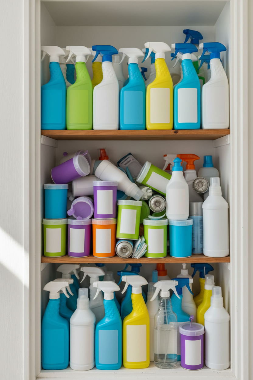 Why Your Laundry Cupboard Is So Full (And Why It Doesn’t Need To Be)