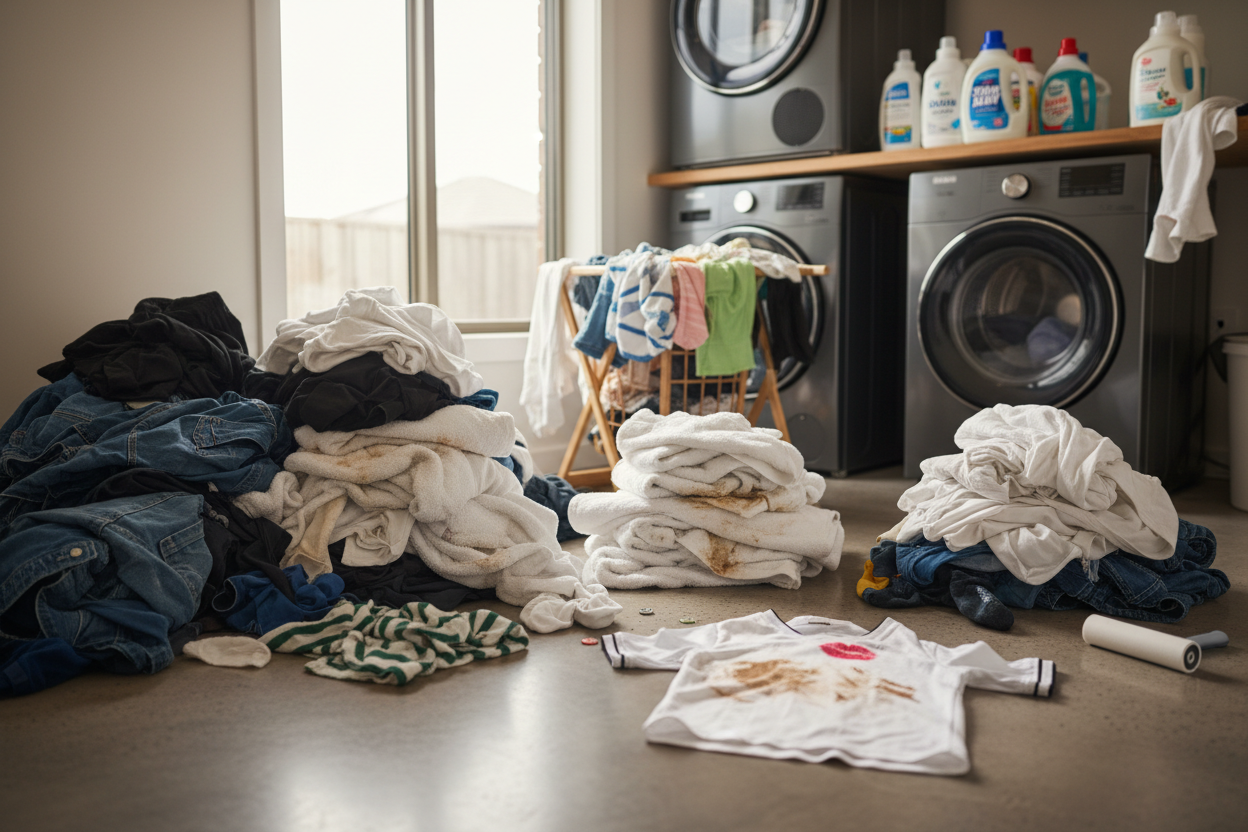 Post holiday laundry.