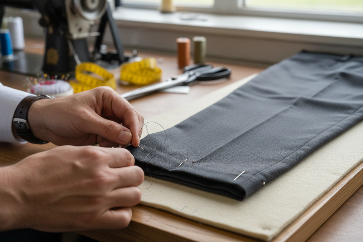 Alter your clothes to fit you — never the other way around.
